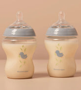 260ML Natural Start Decor PP Bottle with M Teat Pack Of 2 - 423915